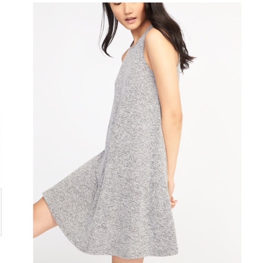 Old Navy Gray Sleeveless Women's Swing Dress sz Small